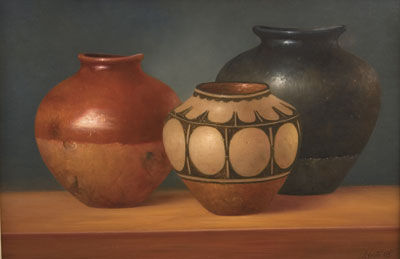 Jerry Venditti : Pueblo Pottery