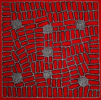 sample from Aboriginal Art from the Red Centre