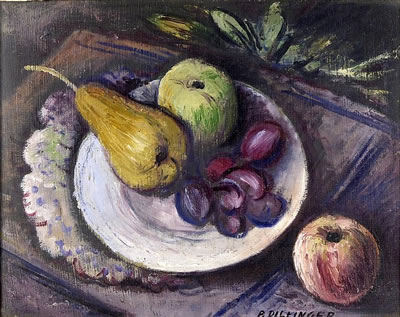 Petr Dillinger : Still-life with fruits