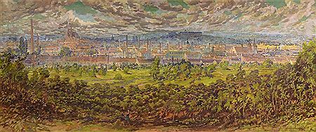 Frantisek Myslivec : VIEW OF BRNO