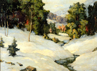 Charles (Uncle Charlie) E Buckler : The Thawing Snow