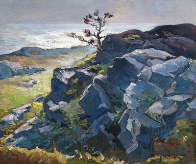 Abraham Jacob Bogdanove : The Crow's Nest, Monhegan