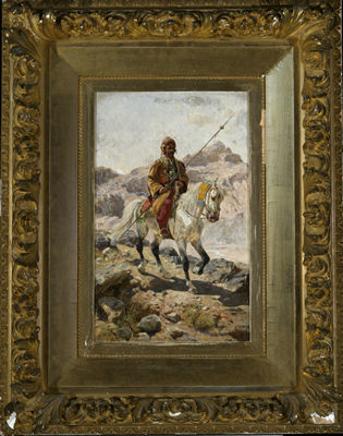 Rudolf Otto von Ottenfeld : An Arab Horseman