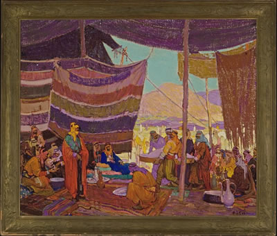 Henry James Soulen : Bedouin Festival, A Pilgrimage to Pelestine