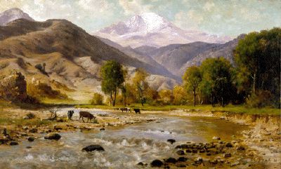 Thaddeus Welch : Western Mountain River Valley