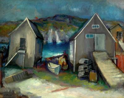 Nicholas J Luisi : Monhegan Harbor