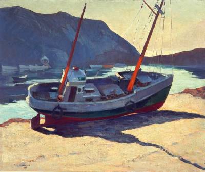 Abraham Jacob Bogdanove : Beached, Monhegan