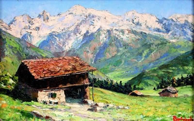 Étienne Bovier-Lapierre : Chalet de Joux. Megève .