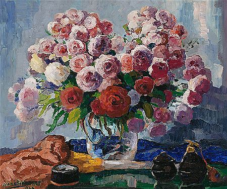 Dionis Bennassar : Still-life with Flowers