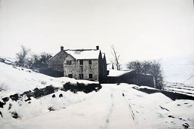 Peter Brook : 'Evacuated Farmhouse, Dene Head Valley'