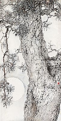 Yongchen Wen : PINE TREE IN MOONLIGHT