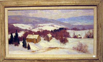 Bernard Corey : End of Storm...Berkshires