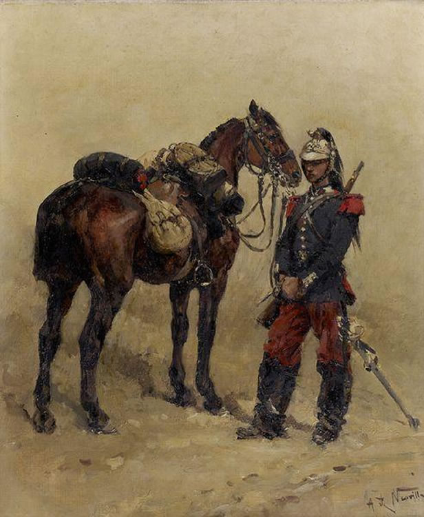 Alphonse-Marie-Adolphe de Neuville : From Auction Records