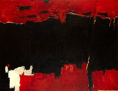 Edward Dugmore : RED AND BLACK #9, 1958