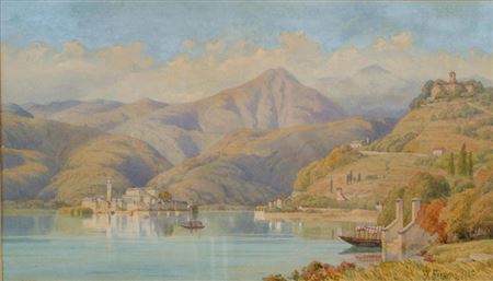 William James Ferguson : 'Isolo Pescatoria' and 'Lago Orta' (2)