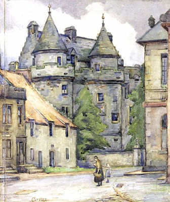 Stewart Carmichael : 'The Towers, Falkland Palace, Fife'