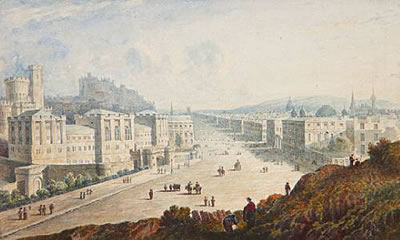 John Wilson Ewbank : 'Picturesque views of Edinburgh'