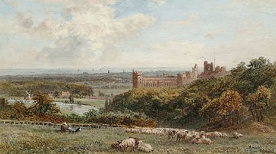 Alfred J Bennett : Arundel Castle