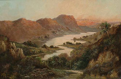 Jack M Ducker : 'Ardlui', Loch Lomond'