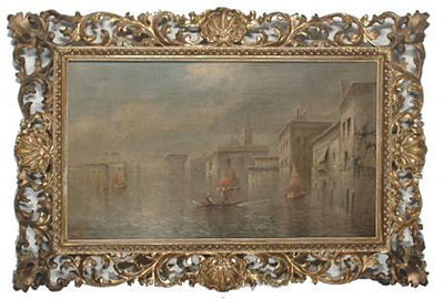 James Salt : Scenes on a Venetian canal (pair)