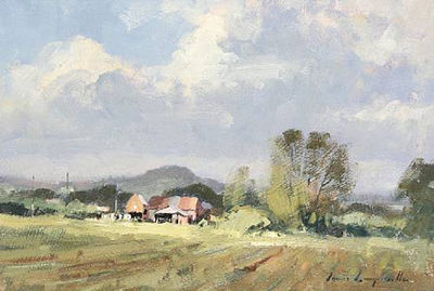 James Longueville : The Old Farm, near Hunnington