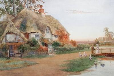 Arthur Stanley Wilkinson : The old homestead, Bedfordshire