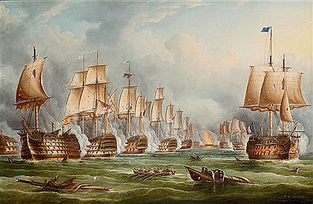 William Barnett Spencer : The Battle of Trafalgar