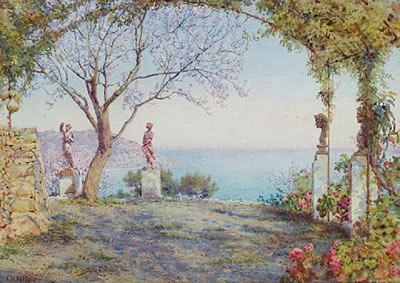 Edith Helena Adie : A garden by the Italian lakes