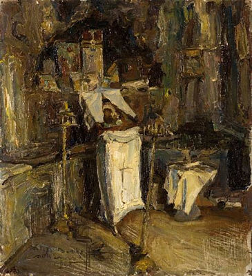 Alexander Barkoff : Church interior