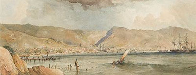 Thomas W Bowler : Simonstown, on the Cape of Good Hope