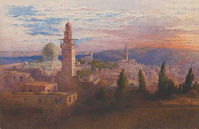 Richard Dadd : View of Jerusalem