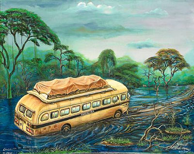 Richard Onyango : Kangalika Bus on broken road