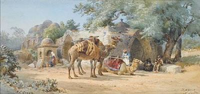 Nathaniel Everett Green : Rest stop near Jaffa