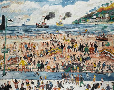 Simeon Stafford : St. Ives - On the Beach