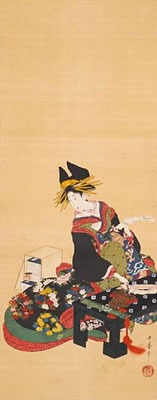 Kitagawa Utamaro : Kakejiku