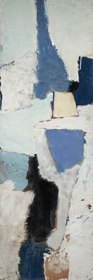 Gillian Ayres : Vertical Blues