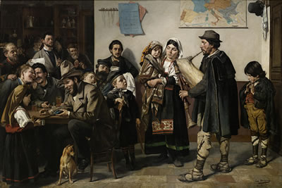 Edouard De Jans : Travelling musicians