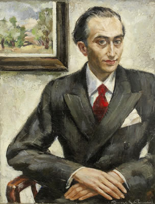 Georges Anatolievich Pogedaieff : Portrait of Nathan Altman