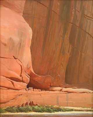 Clyde Eugene Scott : White House Ruins, Canyon de Chelly