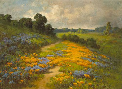 William Franklin Jackson : California Poppies, Sierra Foothills