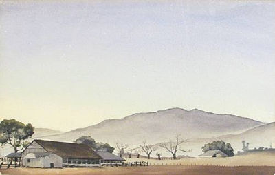 Thomas (Tom) Theodore Craig : California Ranch Scene, 1933