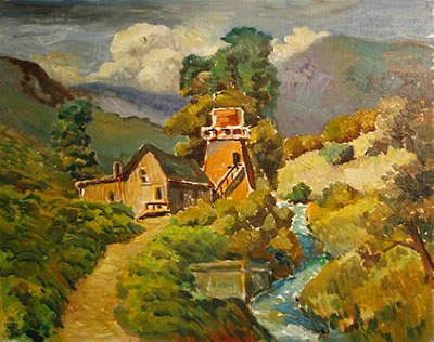 Galen Russell Wolf : Ancient Water Tower (No. 539); Country Homes (2)