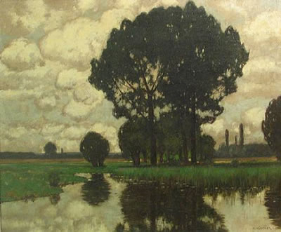 Carl Kustner : Trees and Reflections