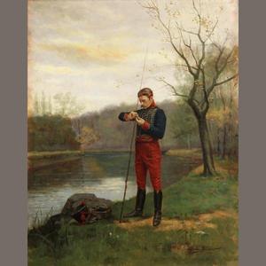 Jean Jacques Berne-Bellecour : Baiting the hook