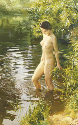 Dmitri Naida : The young bather