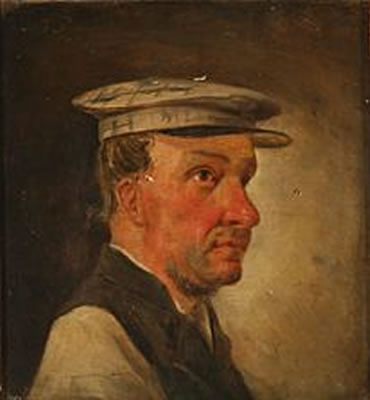 Fritz Petersen : King Christian VIII of Denmark's bath attendant in Taarbæk