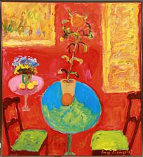 Inge Blomqvist : Red interior.