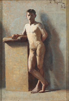 Fritz Kraul : A nude male