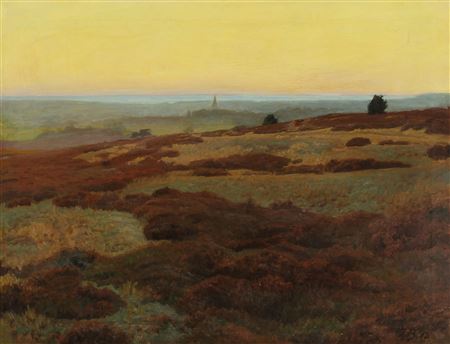 Jens Birkholm : Scenery from Svanninge Bakker