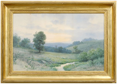 Edwin Jr Lamasure : Sunset in the Blueridge